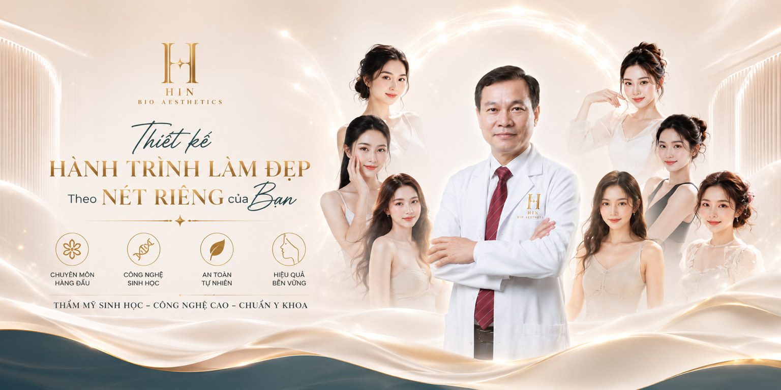 HIN BIO AESTHETICS - Thiết kế hành trình làm đẹp theo nét riêng của bạn
